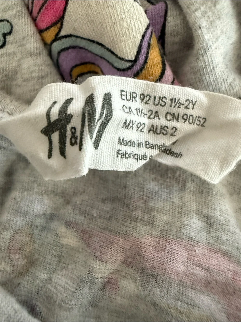H&M light gray